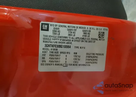 2011 Chevrolet Avalanche Lt z USA, uszkodzony, nr VIN 3GNTKFE38BG100964